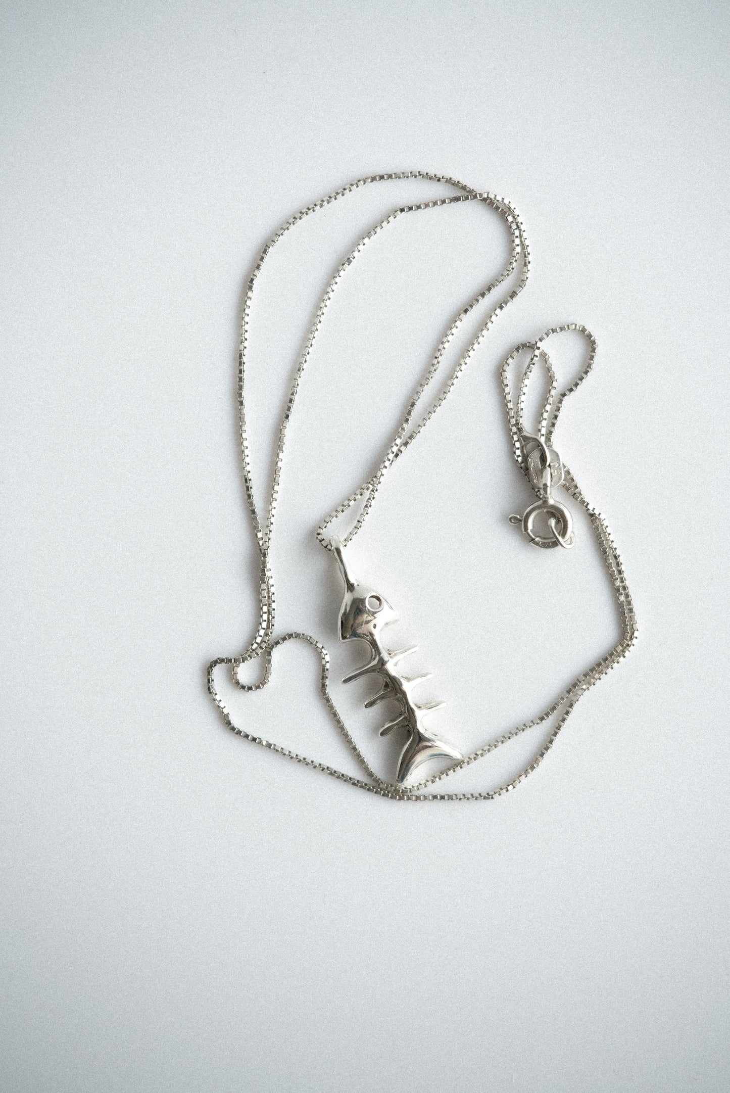 Fishbone necklace