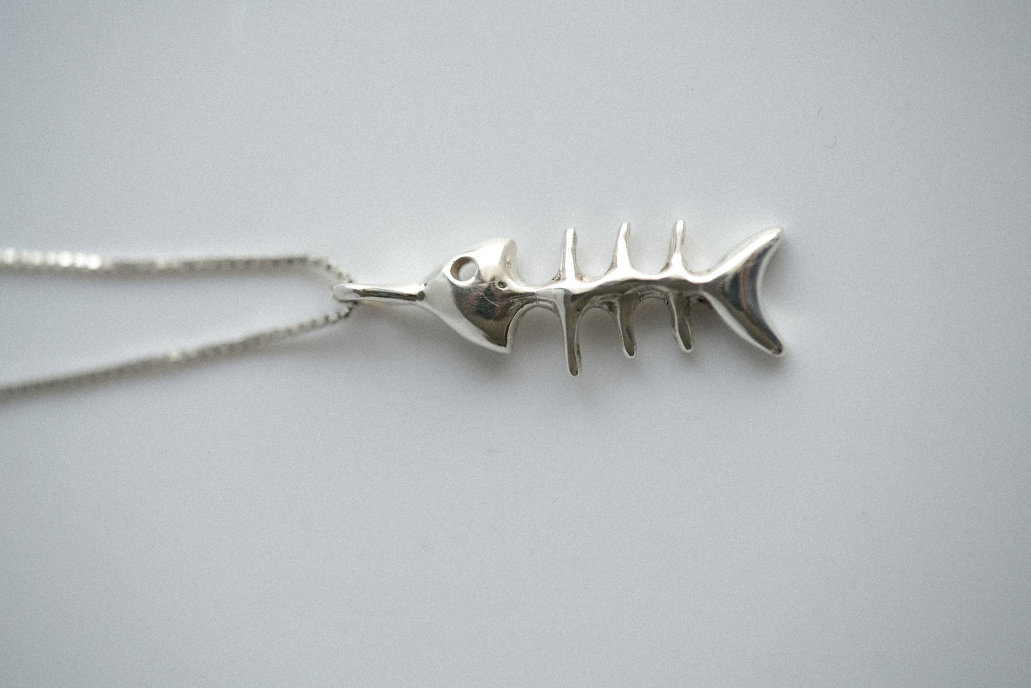 Fishbone necklace