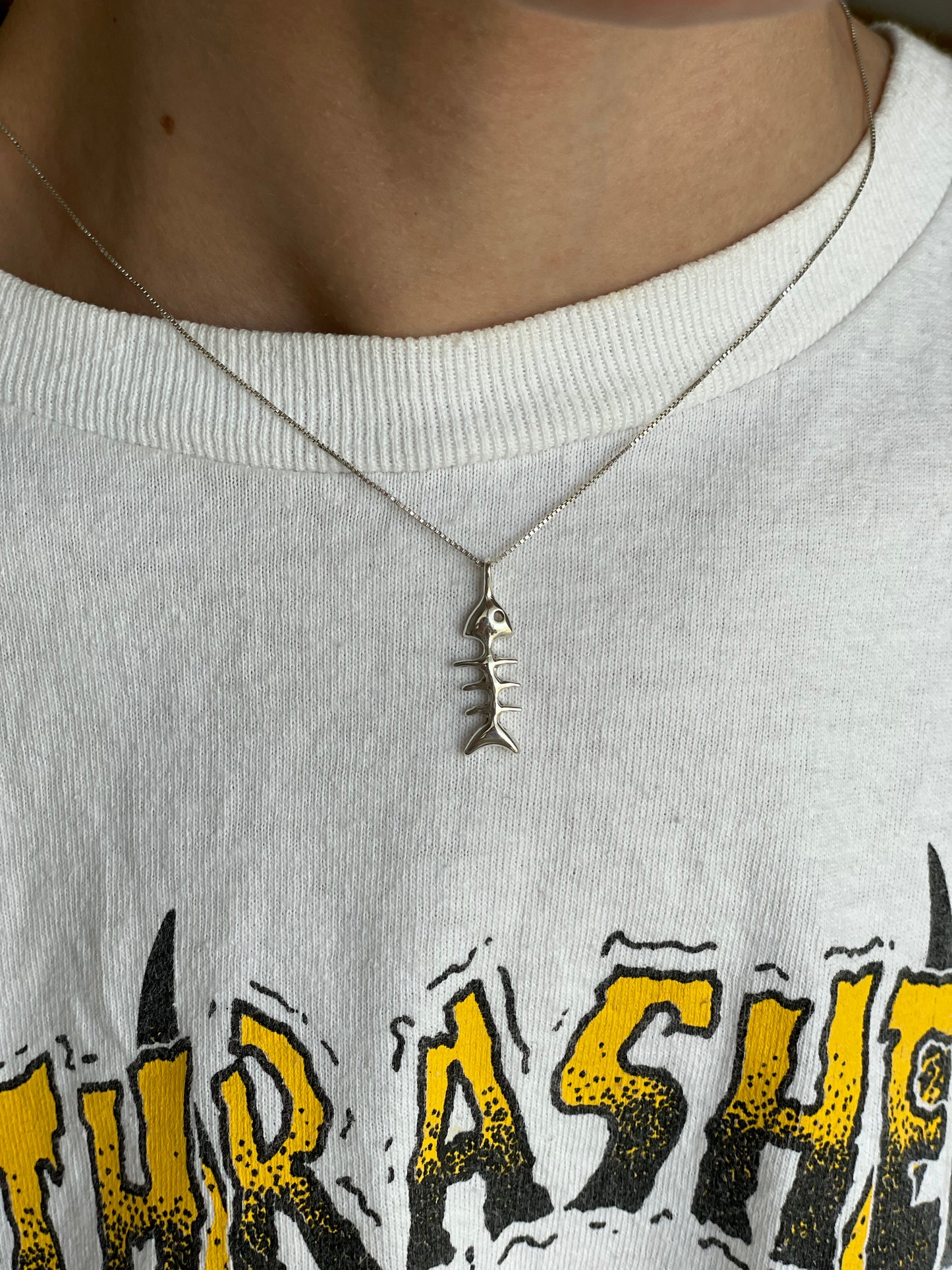 Fishbone necklace