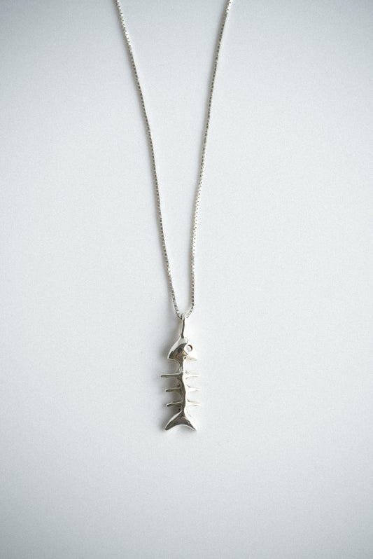 Fishbone necklace